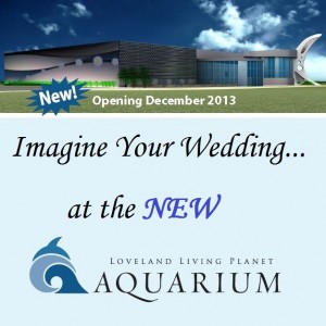 Utah weddings reception center Loveland Living Planet Aquarium